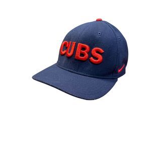 Chicago Cubs Hat Nike Spell out Classic99 Swoosh Flex Performance Dri-Fit Cap